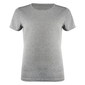 T-SHIRT TRÄNING GRÅ MELANGE DAM