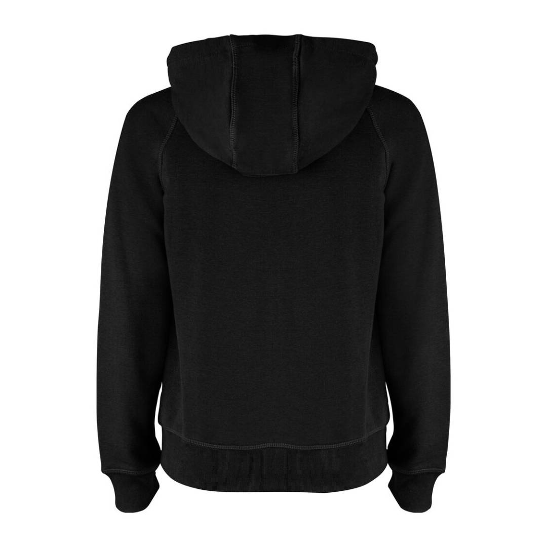 HOODIE FULLZIP JUNIOR SVART - Bild 2