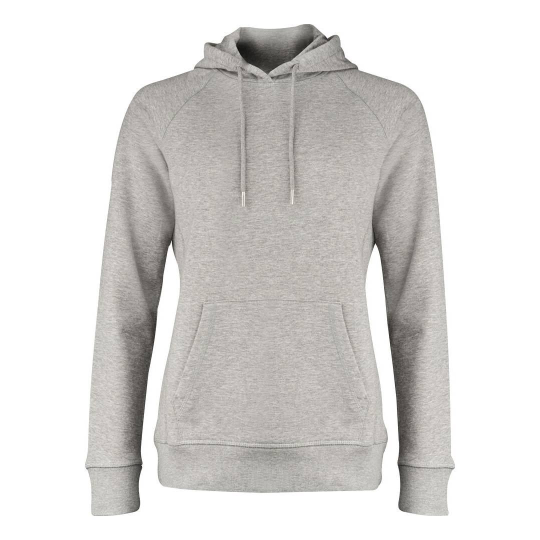 HOODIE DAM GRÅMELANGE