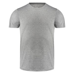 T-SHIRT TRÄNING GRÅ MELANGE JUNIOR