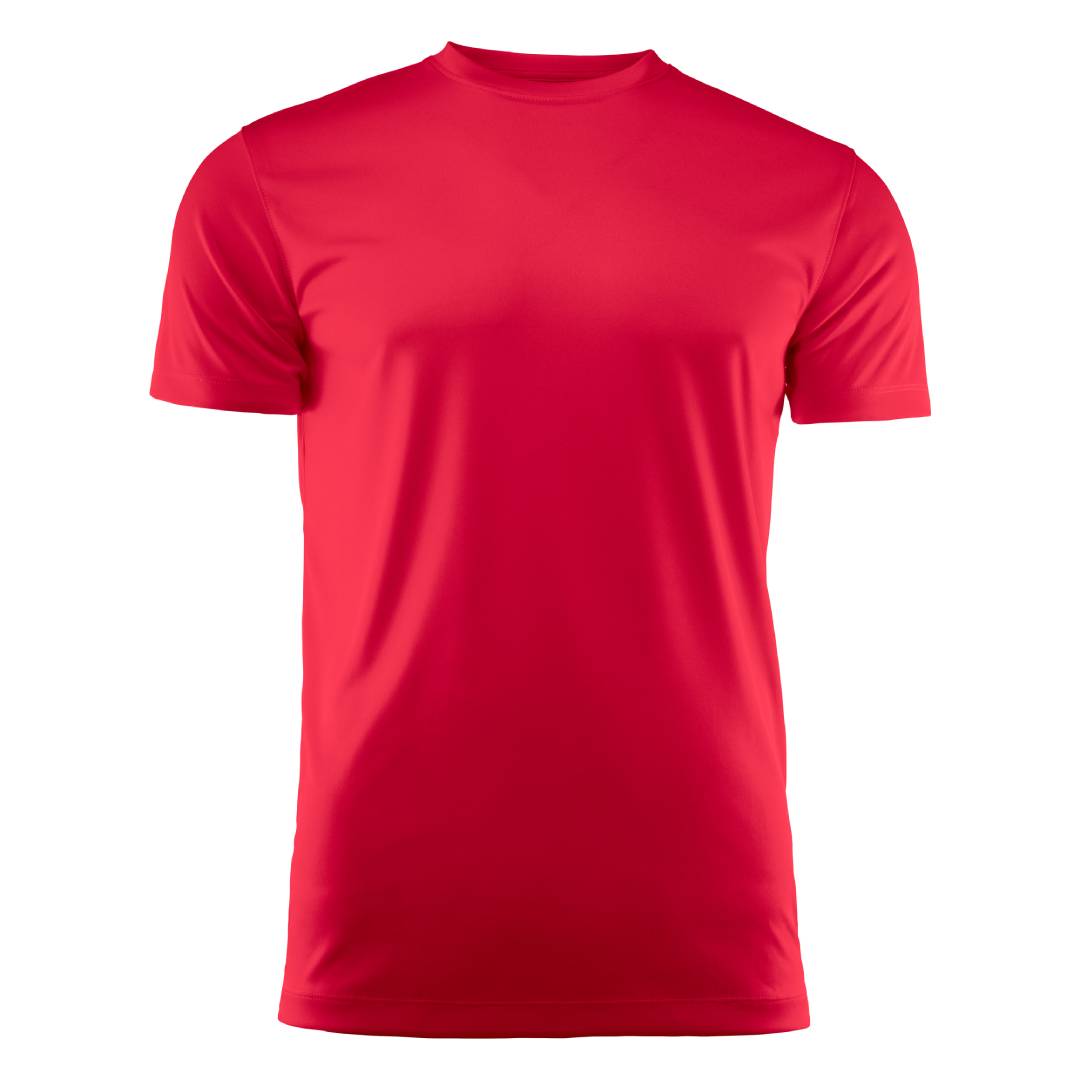 T-SHIRT TRÄNING RÖD JUNIOR